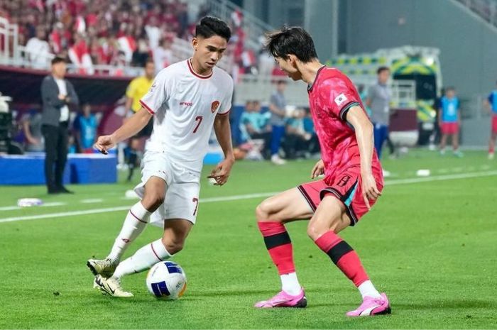 TOP LEVEL: Marselino Ferdinan (kiri) merupakan pemain muda yang selalu dipanggil Timnas Indonesia dan jadi andalan Shin Tae-yong. (Instagram Marselino Ferdinan) - Image