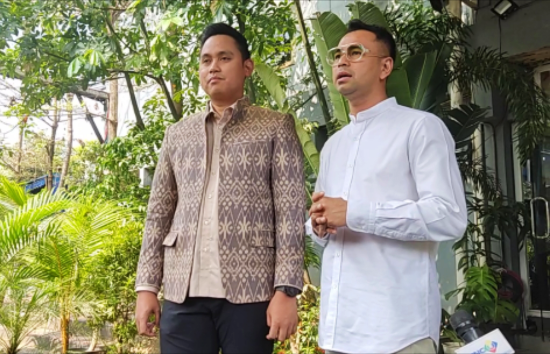 Raffi Ahmad dan Dico Ganinduto. (Abdul Rahman) - Image