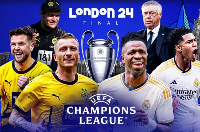 SEJARAH: Real Madrid punya peluang besar catatkan kembali sejarah jadi tim paling banyak raih gelar Liga Champions dengan koleksi 15 trofi jika berhasil kalahkan Borussia Dortmund. (Vidio) - Image