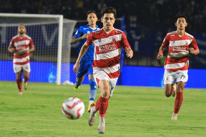MONCER: Francisco Rivera jadi salah satu bintang Liga 1 Indonesia musim ini yang bergabung dengan Persebaya Surabaya. (Instagram Francisco Rivera) - Image