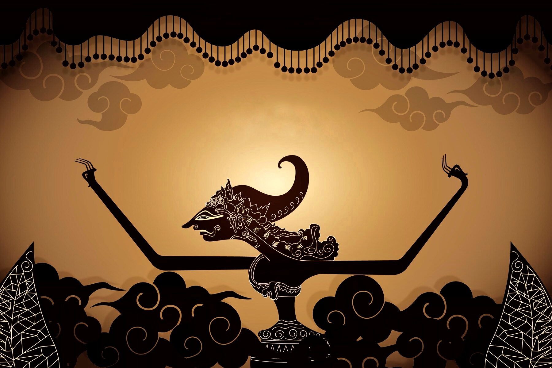 Ilustrasi wayang kulit. /Sumber Foto: (Freepik) - Image