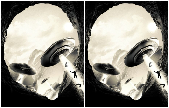 Gambar UFO, wajah alien, dan gua dapat mengungkapkan kondisi psikologismu saat ini (The Minds Journal) - Image