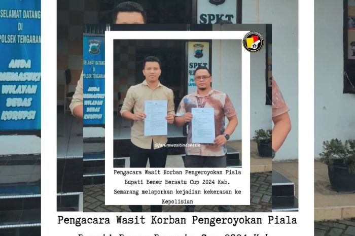 TANGGUNG JAWAB: PSSI melepaskan tanggung jawab kejadian pengeroyokan oleh pemain tim Liga 1 di Liga Tarkam kepada Asprov PSSI Jateng. (Forum Wasit Indonesia) - Image