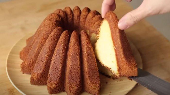Bolu Mentega atau Butter Cake. /YouTube Devina Hermawan.jpg - Image