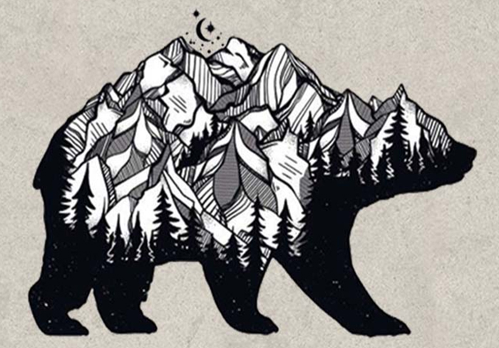 Gambar beruang, gunung, pohon, dan bulan dapat mengungkapkan bagaimana kondisi dan perasaanmu saat ini yang sebenarnya - Image