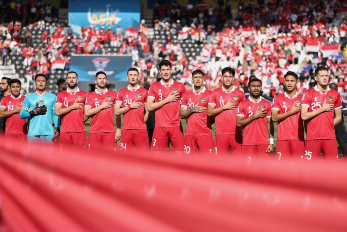 TIPIS: Timnas Indonesia diprediksi menang tipis dari Irak di Kualifikasi Piala Dunia 2026. (PSSI) - Image