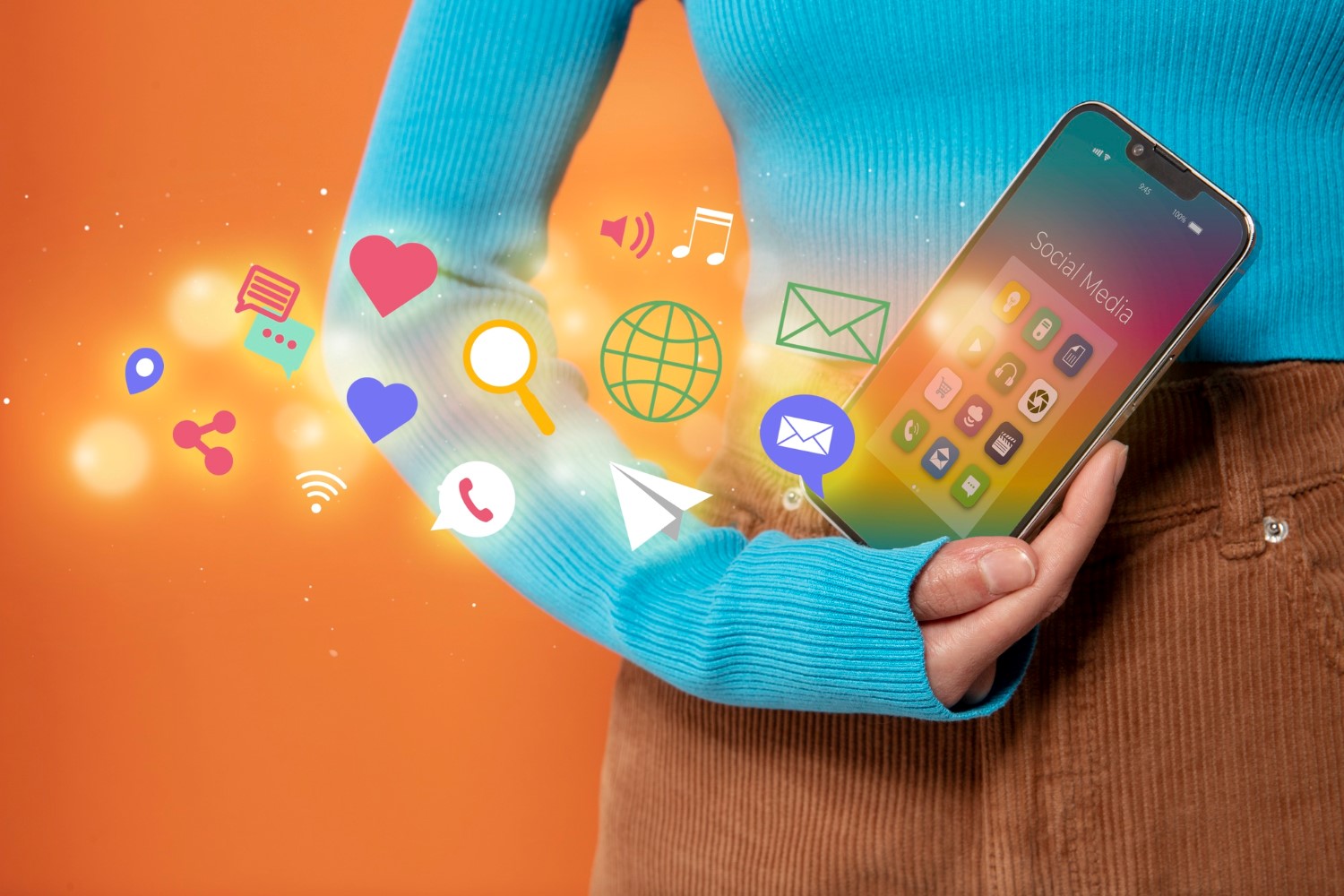 Ilustrasi platform media sosial. Sumber foto: Freepik - Image