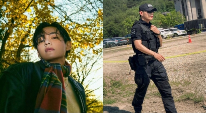 V BTS Menunjukkan Sisi Gagah. Sumber foto: Pinkvilla.com - Image
