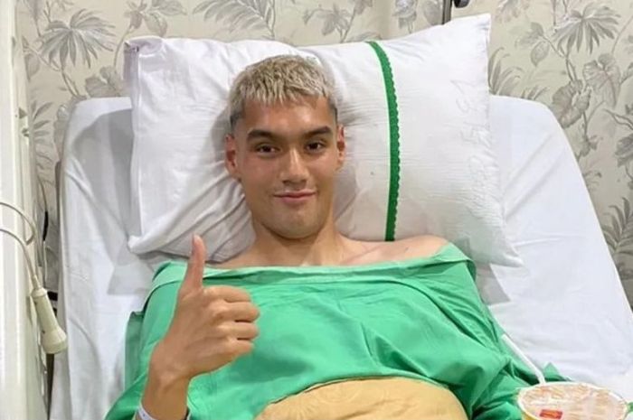 BAIK: Kondisi terbaru Adrian Ugelvik nampak baik dan stabil berdasarkan informasi dari federasi sepak bola Filipina. (PMNFT_official) - Image