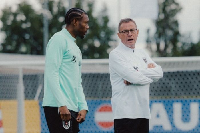 TERTUA: Ralf Rangnick (kanan) jadi pelatih tertua di Euro 2024 dan akan membuat kejutan bersama Das Nationalteam. (oefb_1904) - Image