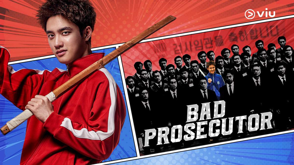 Poster drakor hukum berjudul ‘Bad Prosecutor./ Sumber Foto: Viu - Image