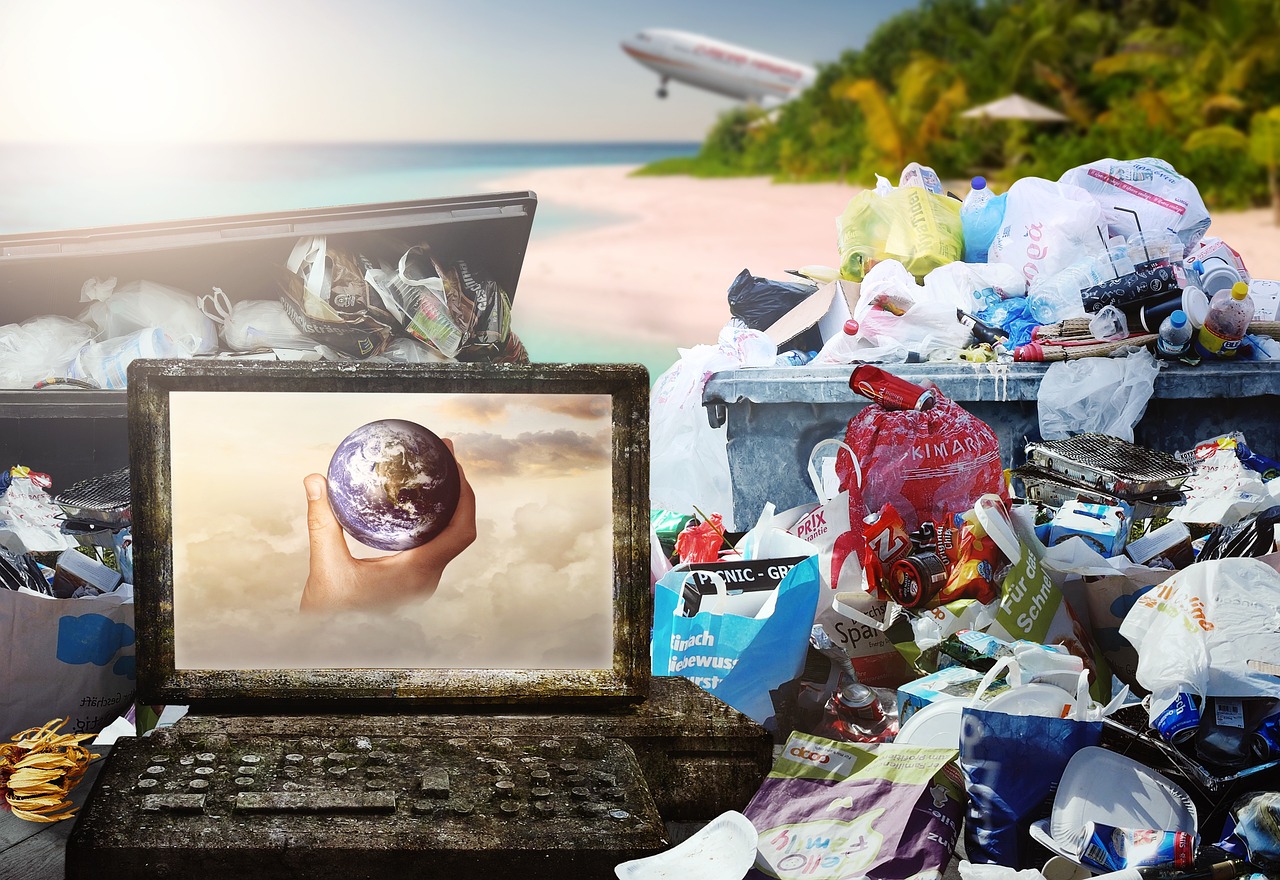 Ilustrasi cara mengurangi sampah dan menciptakan rumah yang lebih ramah lingkungan (Pixabay/Darkmoon_Art) - Image