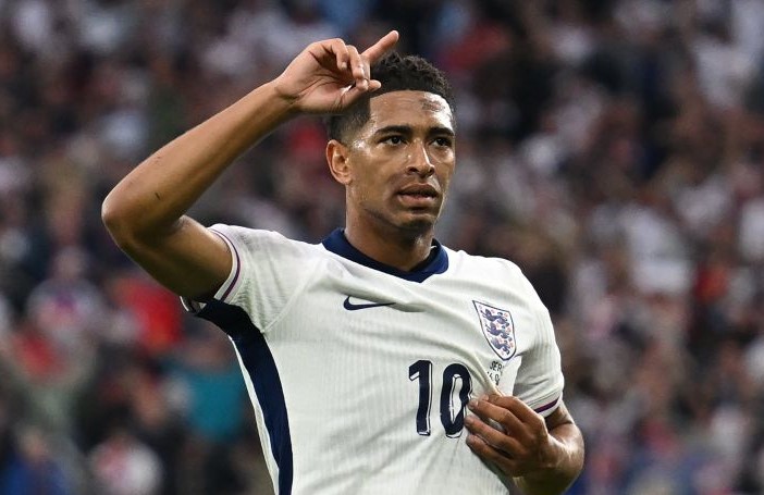 Gelandang Inggris Jude Bellingham. - Image