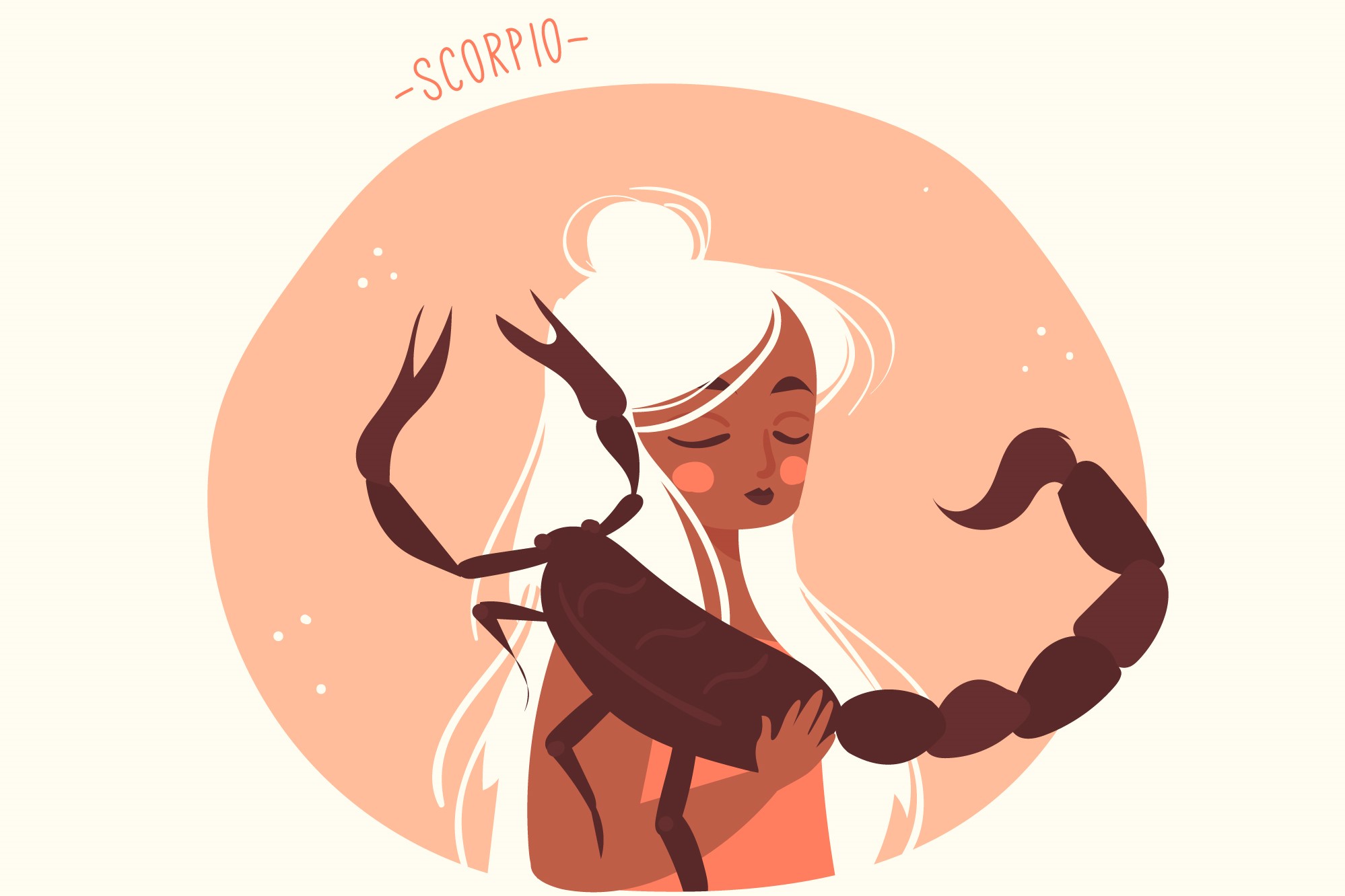 Ilustrasi zodiak Scorpio. (Freepik) - Image