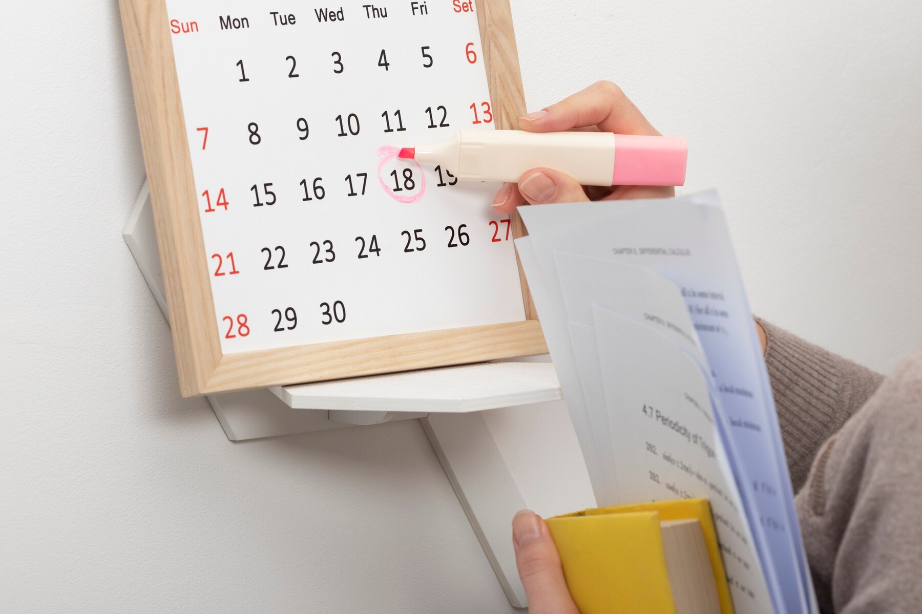 Ilustrasi tanggal dalam kalender./(Freepik) - Image