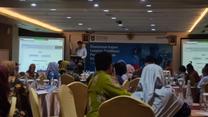 Pemprov Jawa Timur bahas isu fortifikasi pangan bersama UNICEF. - Image