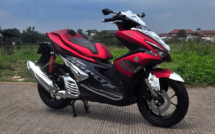 Ilustrasi: Yamaha Aerox 155 2018. (Istimewa). - Image