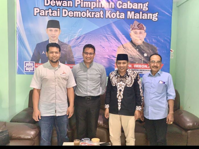 DPP Partai Demokrat telah memberikan surat tugas kepada Bakal Calon Wali Kota Malang 2024-2029, Ardantya Syahreza. (Istimewa) - Image