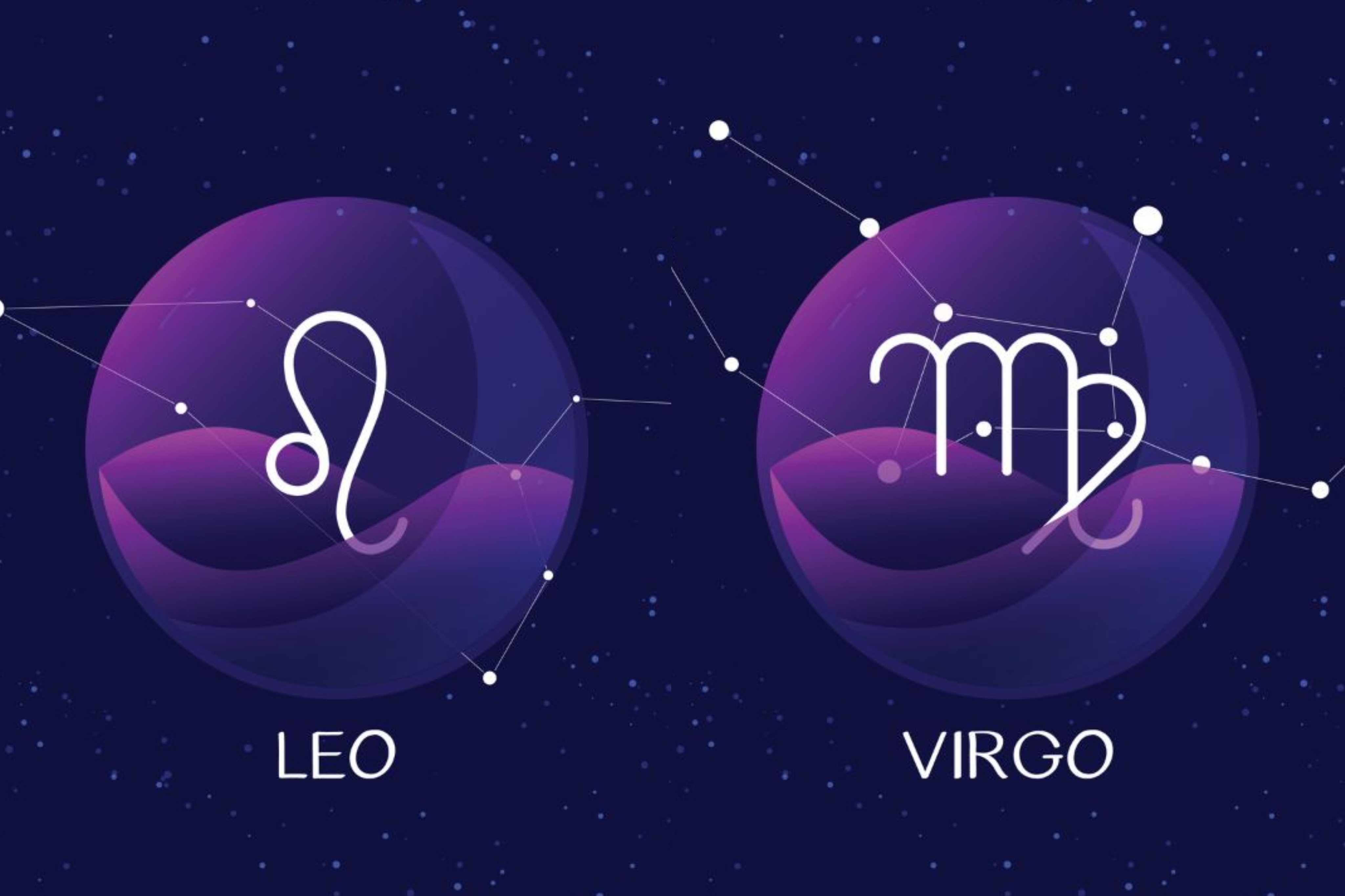 Ilustrasi zodiak Leo dan Virgo (pinkvilla.com) - Image