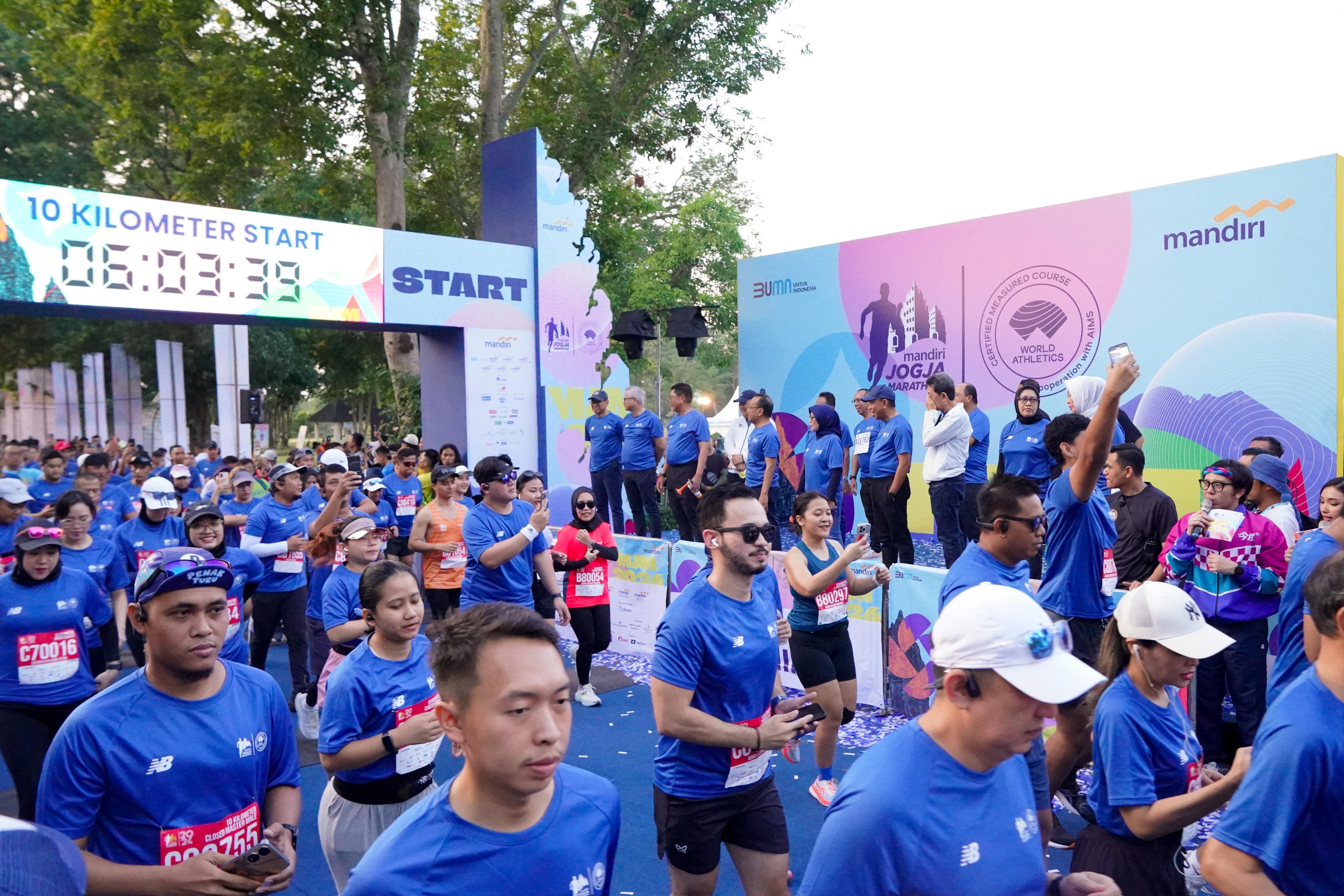 Mandiri Jogja Marathon 2024. (Bank Mandiri untuk JawaPos.com) - Image