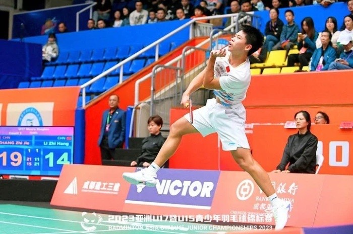 Zhang Zhi Jie, atlet bulu tangkis berbakat asal Tiongkok meninggal dalam sebuah pertandingan di BACJ 2024. (Instagram/Badminton Asia) - Image
