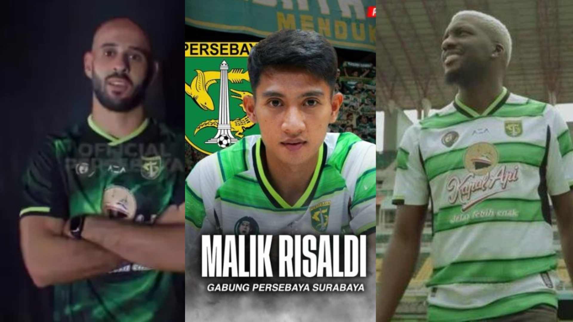 Perkenalan Mohammed Rashid, Malik Risaldi, dan Gilson Costa bersinergi dengan sponsor. (Istimewa) - Image