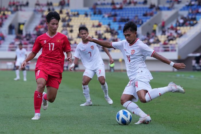 Timnas Indonesia berhasil mencukur habis Vietnam di Piala AFF U-16 dan berhasil rebut tempat ketiga. (Tim Media PSSI) - Image