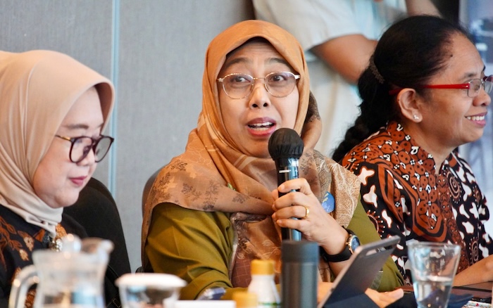 Akademisi Institut Pertanian Bogor (IPB) University, Siti Amanah menyoroti langkah strategis dalam mengoptimalkan peran penyuluh pertanian guna fokus meningkatkan produksi. - Image