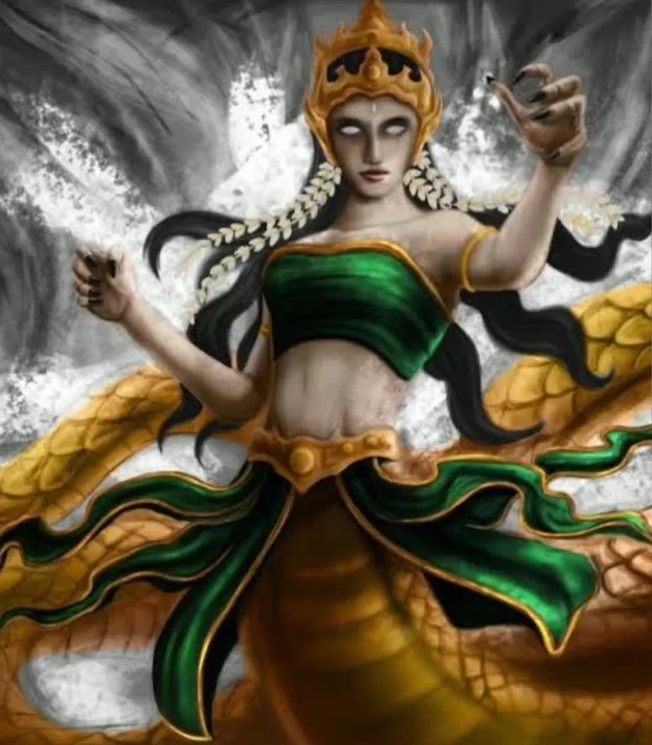 Ilustrasi Nyi Blorong (Rawr_blackstore) - Image