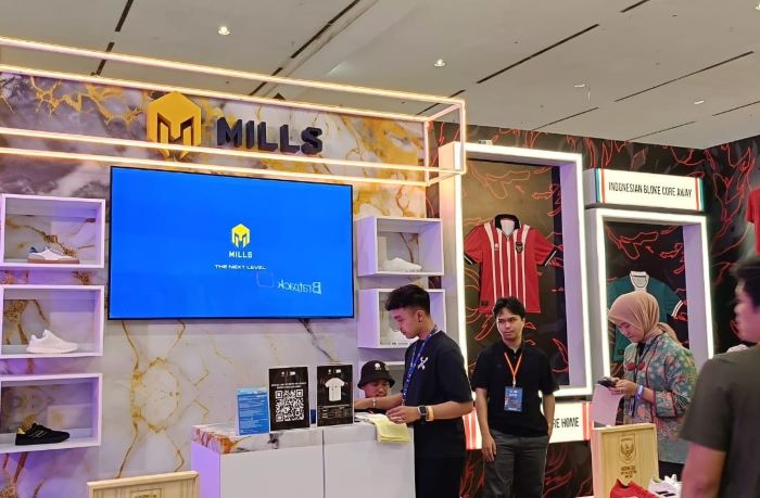 Mills gelar product launching saat Jakarta Sneaker Day (JSD) 2024 di Jakarta Convention Center (JCC), Jakarta, Jumat (5/7). (Istimewa) - Image