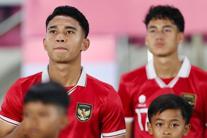 Marselino Ferdinan punya motivasi tinggi terkait Timnas Indonesia yang akan bermain di Stadion Gelora Bung Tomo, Surabaya. (Instagram/@marselinoferdinan10) - Image