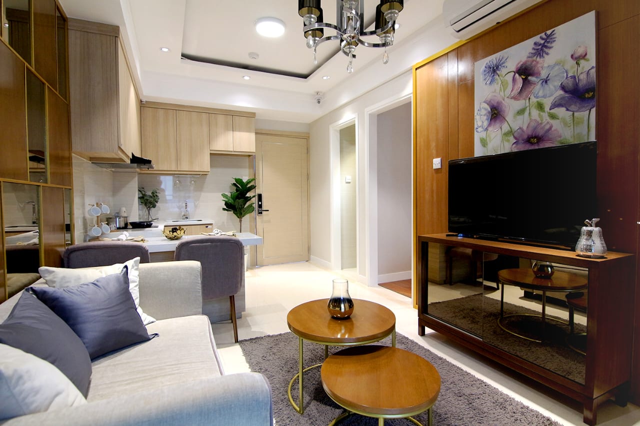 Ilustrasi Interior apartemen. (Istimewa) - Image