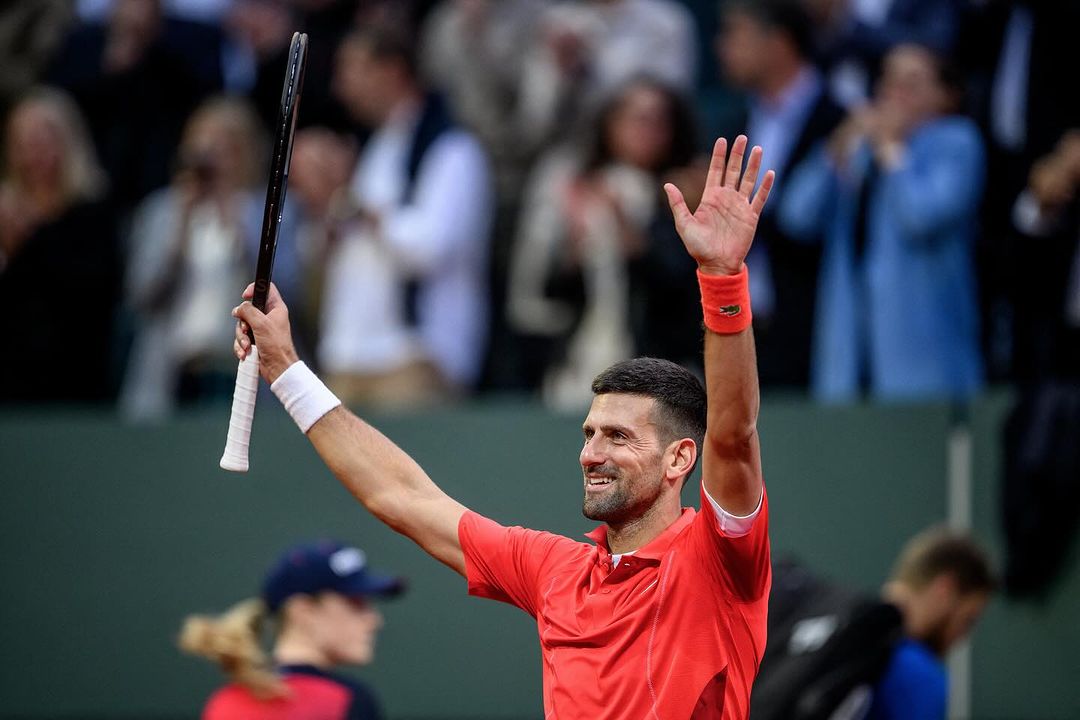 Novak Djokovic berhasil lolos ke final Wimbledon 2024 - Image