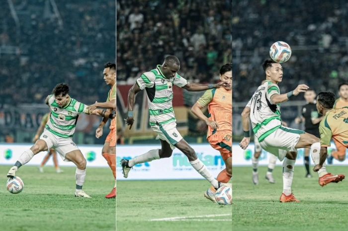 Trio BFR diprediksi akan jadi posisi paten di lini depan Persebaya Surabaya untuk menggedor pertahanan lawan. (Instagram/@officialpersebaya) - Image