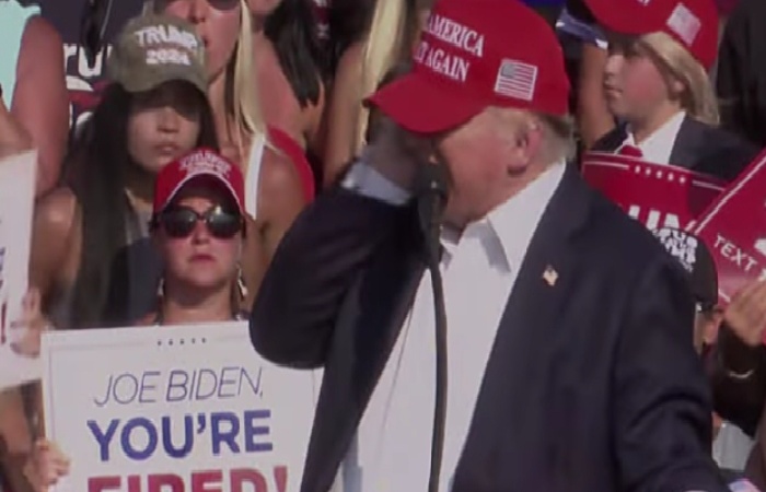 Mantan Presiden Amerika Serikat Donald Trump saat berkampanye di Pennsylvania - Image