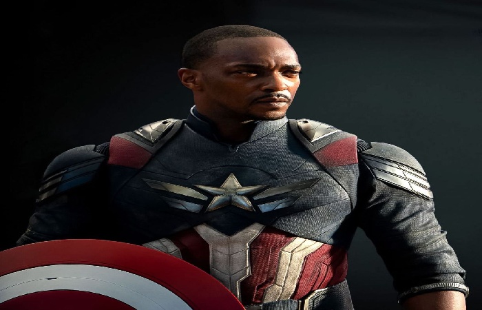 Ilustrasi Sam Wilson Captain Amerika./Pinterest - Image