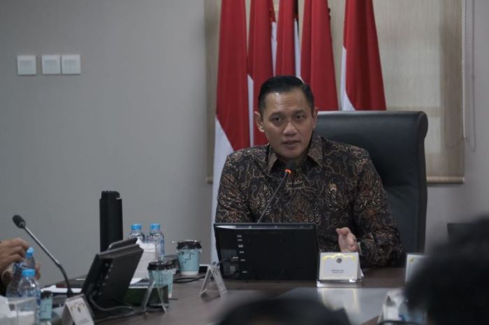 Menteri ATR/BPN Agus Harimurti Yudhoyono (AHY). (Kementerian ATR/BPN/Antara) - Image