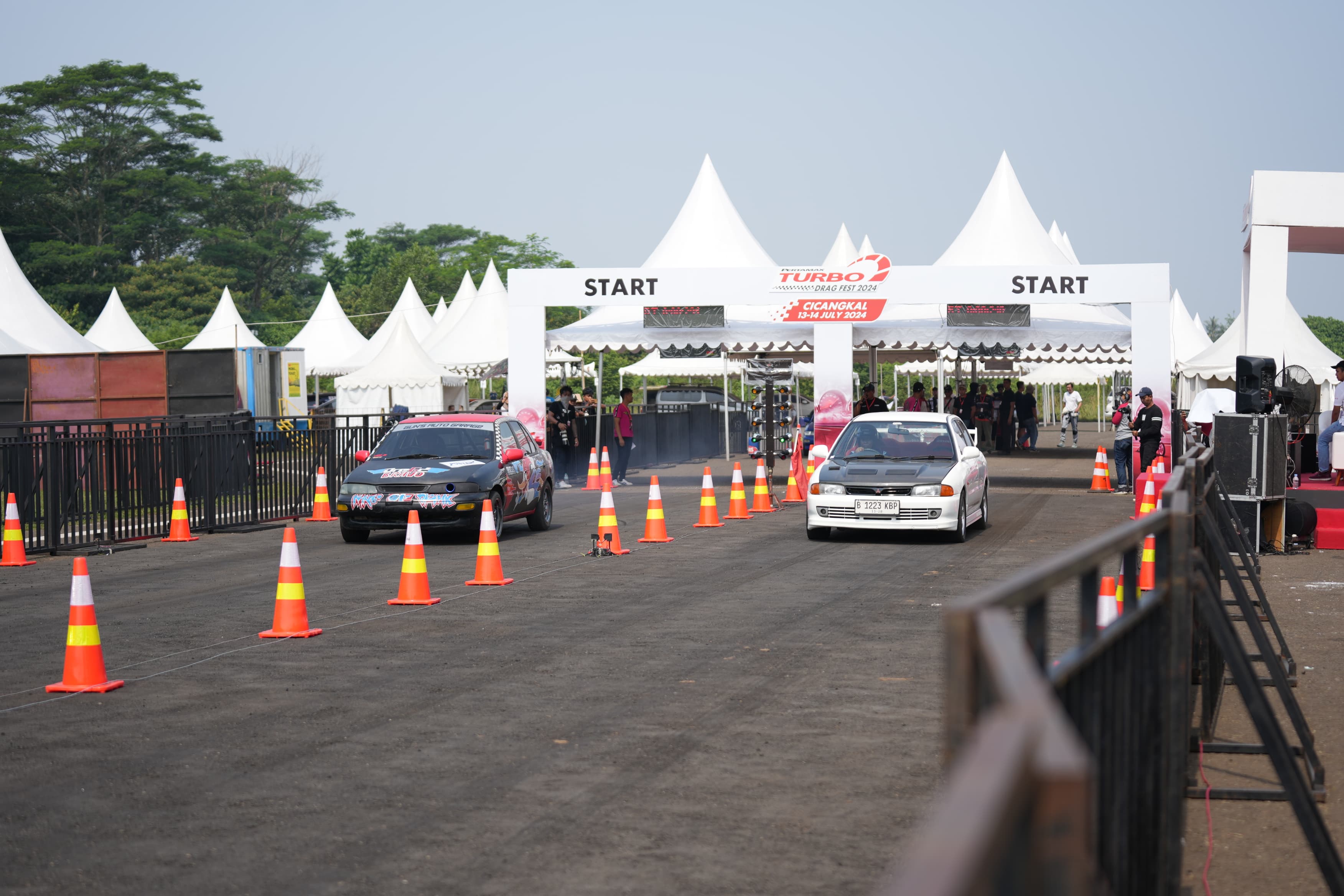 Suasana Pertamax Turbo Drag Fest 2024. (Dok. Pertamina) - Image