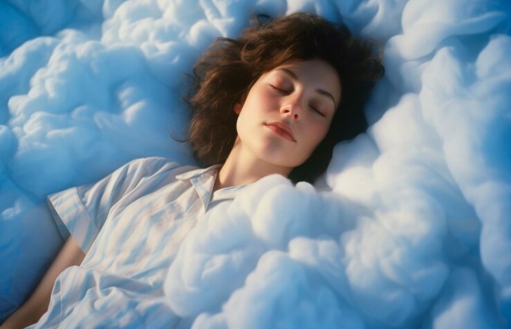 Ilustrasi seseorang yang sedang bermimpi (Freepik) - Image