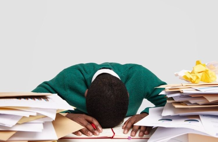 Ilustrasi Orang tidak sukses. - Image