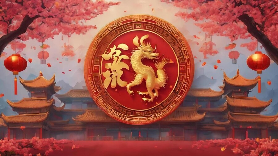 Ilustrasi shio naga menurut astrologi Tiongkok../(Freepik/Flowo) - Image