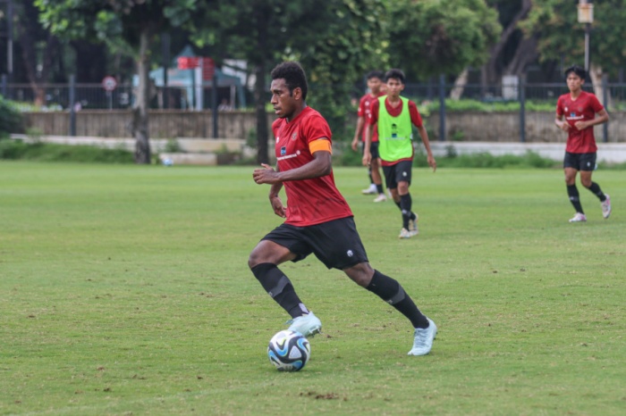 Muhammad Iqbal Gwijangge jadi salah satu kekuatan Timnas Indonesia U-19 untuk mengumpulkan pundi-pundi gol di Piala AFF U-19. (pssi.org) - Image