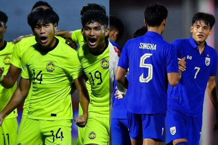 Malaysia dan Thailand jadi opsi lawan Timnas Indonesia U-19 di partai semifinal Piala AFF U-19. (Instagram/@famalaysia/@changsuek) - Image