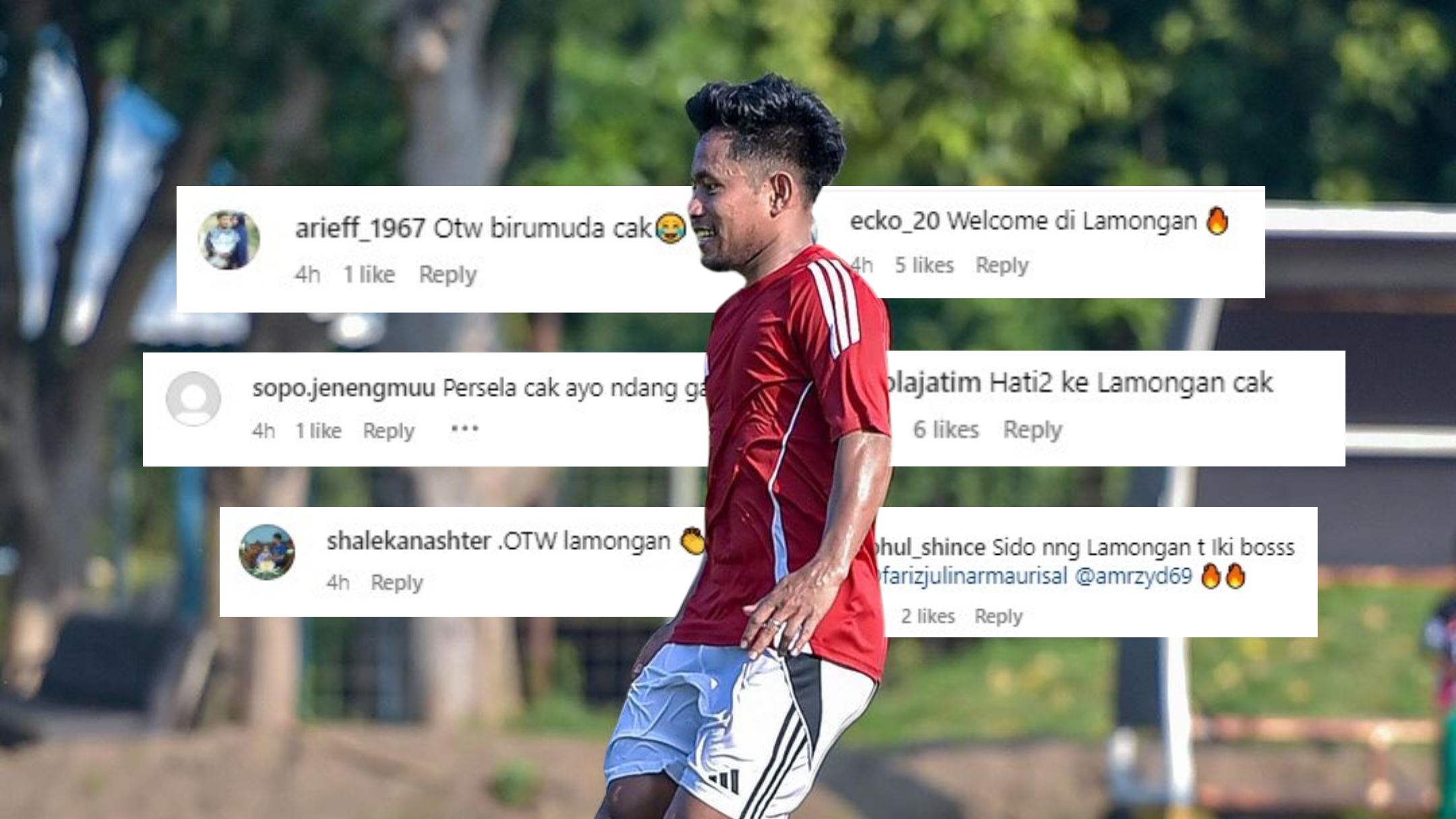 Andik Vermansah banjir ucapan selamat datang dari fans Persela Lamongan (@andikvermansah) - Image
