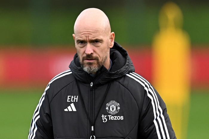 Pelatih Manchester United Erik ten Hag. (Gazeta Esportiva) - Image