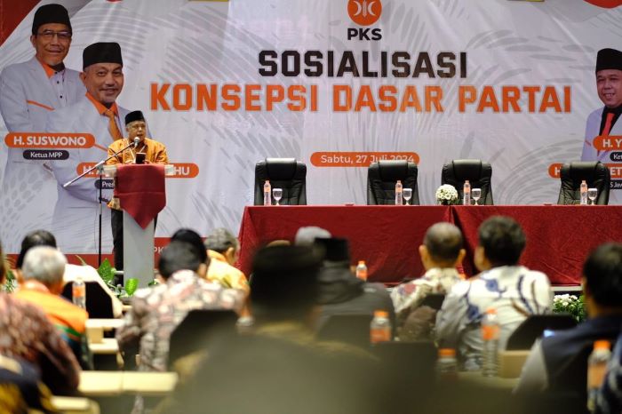 DPW PKS Jatim gelar Sosialisasi Konsepsi Dasar Partai pada Sabtu-Minggu (27-28/7) di Surabaya. (Istimewa) - Image