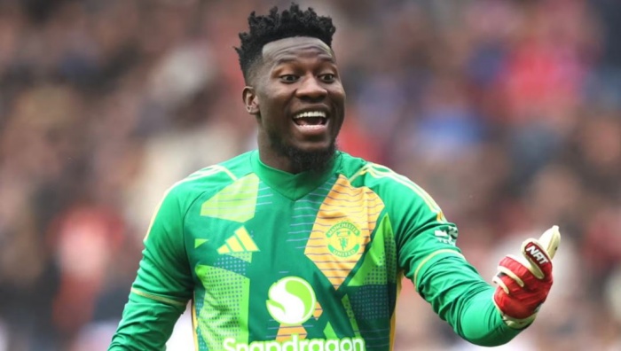 Kiper Manchester United Andre Onana. (Givemesport) - Image