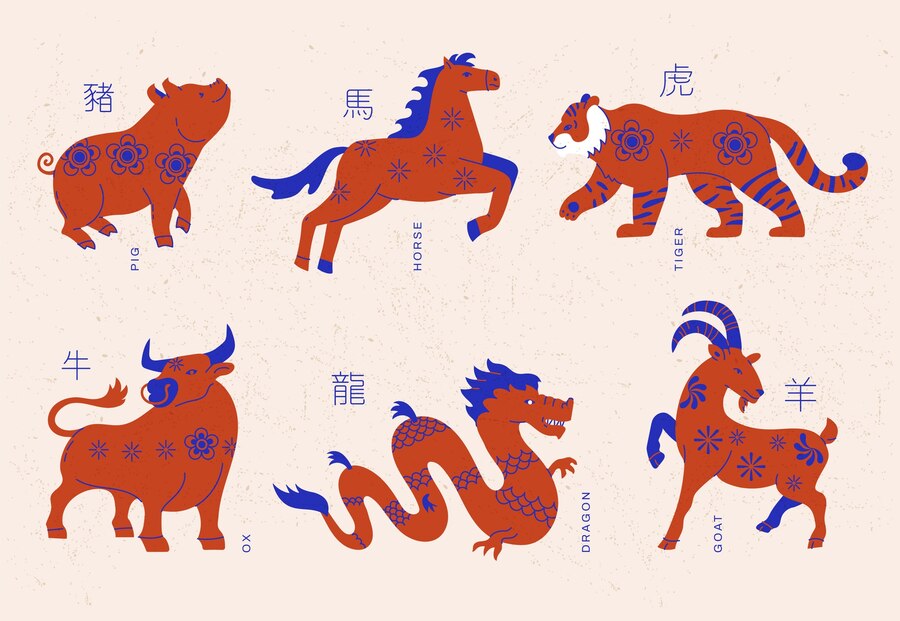 Ilustrasi shio anak pembawa rezeki dan keberkahan bagi orang tua dalam astrologi Tiongkok. - Image