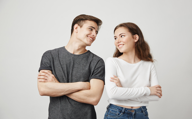 Potret hubungan perempuan dan laki-laki.(Freepik.com/cookie_studio) - Image