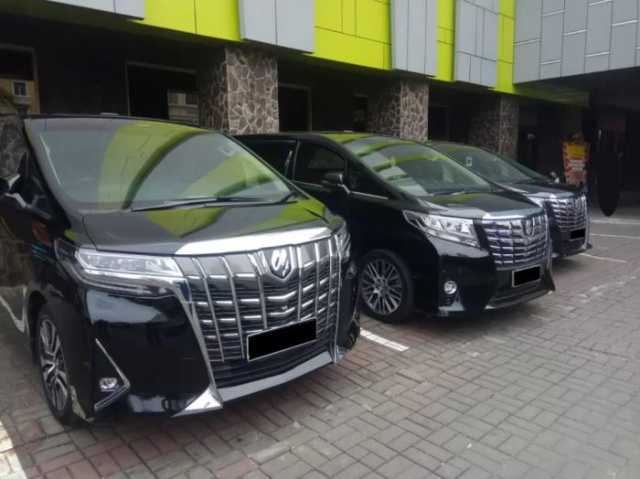 HUT Kemerdekaan ke-79 RI, pemerintah akan sewa 1.000 unit mobil. Salah satunya mobil jenis Alphard yang mencapai Rp 27 juta per hari. (Balikpapan Pos) - Image